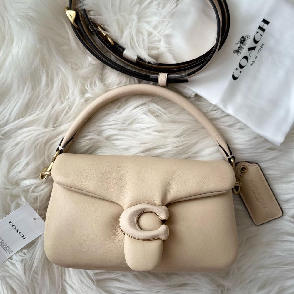 NEW Coach Tabby 18 crossbody mini Soft Plush Pillow